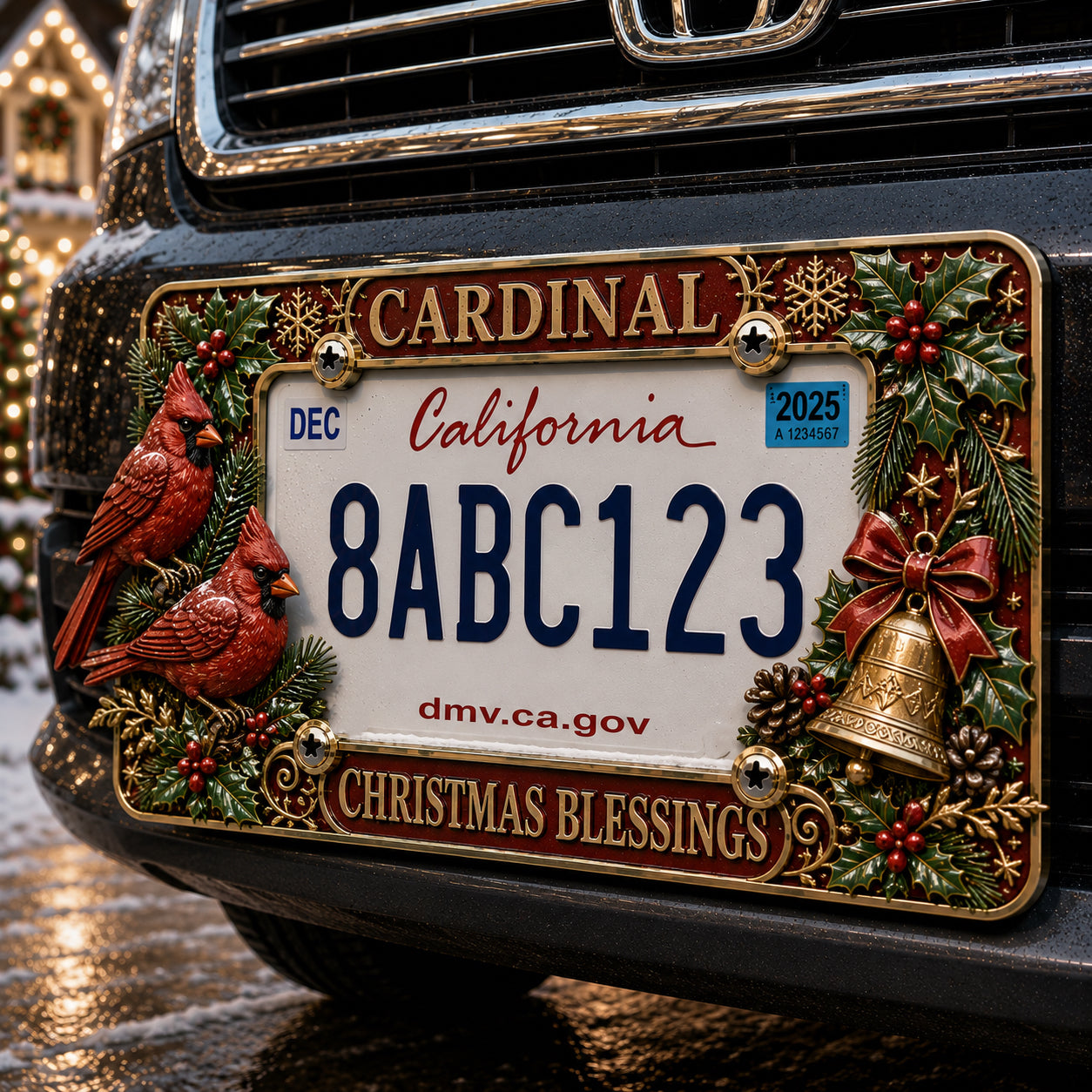 ❤ Cardinal Christmas Blessings